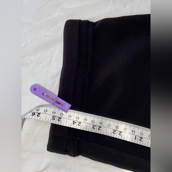 Women’s Belle Vere black cropped stretchy loose‎ fit trousers pants size 12 - Picture 7 of 11